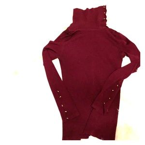 Club Monaco turtleneck or cowl neck sweater